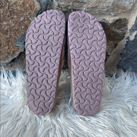 Birkenstock Buckley Blush Suede Clog Mules Buckle Women’s 39 - Picture 6 of 6